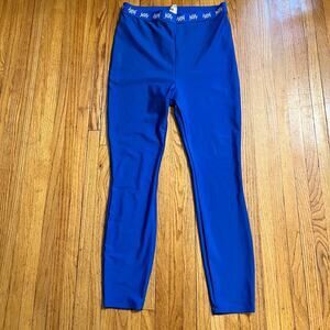 Yitty Leggings Womens 1X Blue High Rise Compression Pants